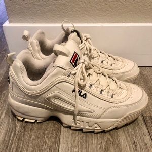Women’s Fila Distruptor 2 Cream